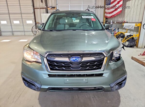 JF2SJAEC6HH513072 2017 SUBARU FORESTER Зеленый Вид спереди
