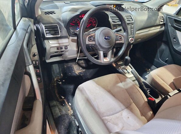 JF2SJAEC6HH513072 2017 SUBARU FORESTER Зеленый Вид панели приборов
