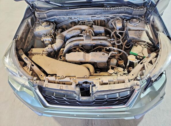 JF2SJAEC6HH513072 2017 SUBARU FORESTER Зеленый Вид подкапотного пространства