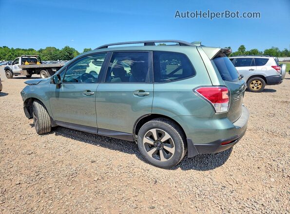 JF2SJAEC6JH416962 2018 SUBARU FORESTER Green Trasero izquierdo