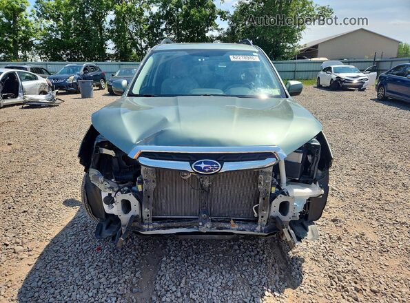 JF2SJAEC6JH416962 2018 SUBARU FORESTER Green Vista frontal