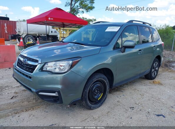 JF2SJAEC6JH427556 2018 SUBARU FORESTER Teal Przód lewy