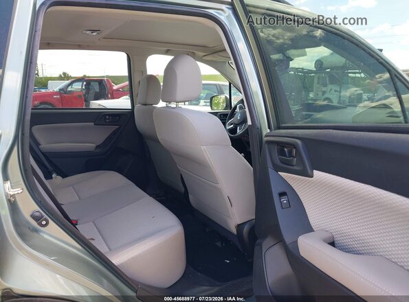 JF2SJAEC6JH427556 2018 SUBARU FORESTER Teal Widok naklejki z numerem VIN