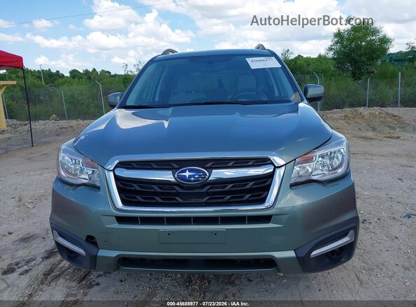 JF2SJAEC6JH427556 2018 SUBARU FORESTER Teal Widok zestawu wskaźników