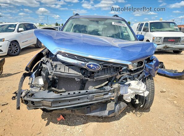 JF2SJAEC6JH430215 2018 SUBARU FORESTER Blue Դիմացի տեսք