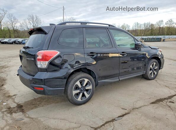 JF2SJAEC6JH614859 2018 SUBARU FORESTER Black Trasero derecho