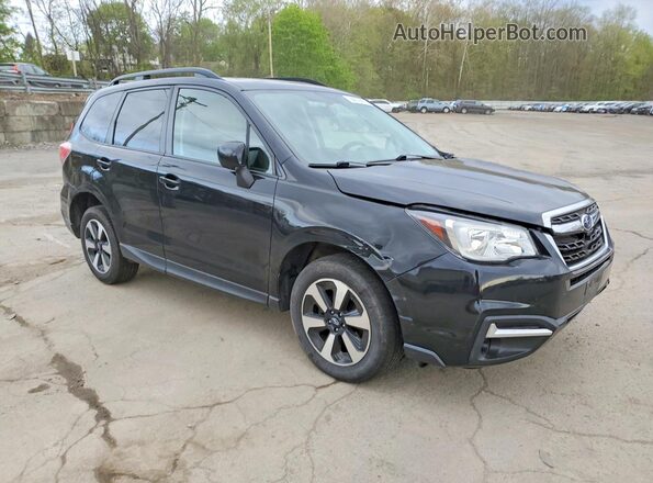 JF2SJAEC6JH614859 2018 SUBARU FORESTER Black Delantero derecho