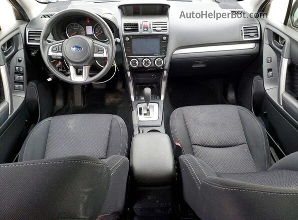 JF2SJAEC6JH614859 2018 SUBARU FORESTER Black Vista del salpicadero