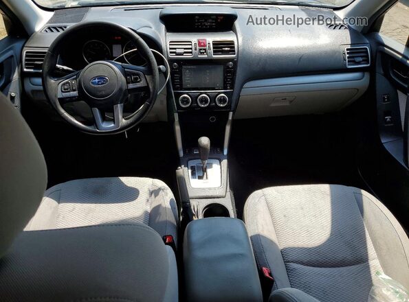 JF2SJAEC7HH400652 2017 SUBARU FORESTER Серый Вид панели приборов