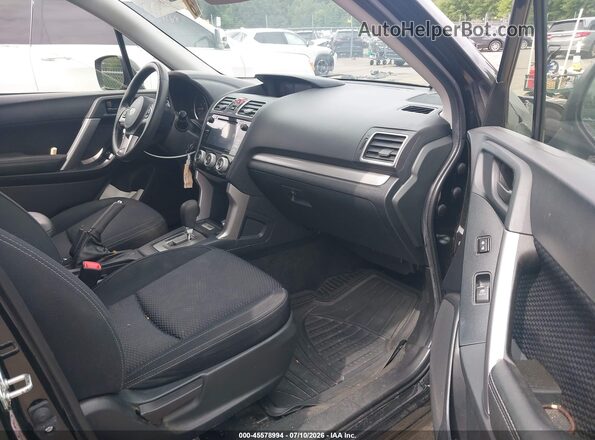 JF2SJAEC7HH413580 2017 SUBARU FORESTER Black Սալոնի դիմացի տեսք