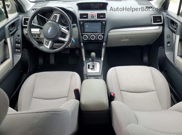 JF2SJAEC7HH416544 2017 SUBARU FORESTER White Dashboard view