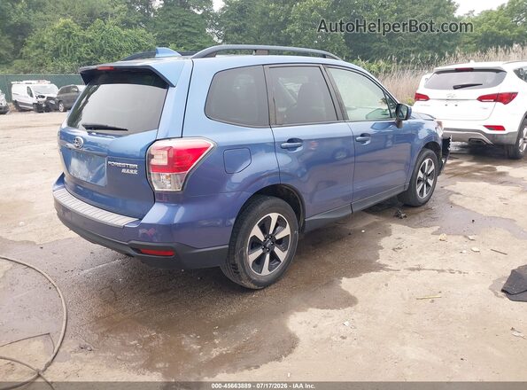 JF2SJAEC7HH532620 2017 SUBARU FORESTER Синий Задняя правая четверть