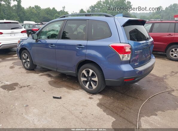 JF2SJAEC7HH532620 2017 SUBARU FORESTER Синий Задняя левая четверть