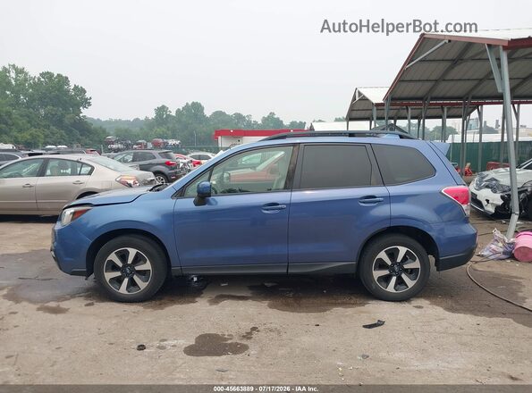 JF2SJAEC7HH532620 2017 SUBARU FORESTER Синий Панорамный вид салона 360°