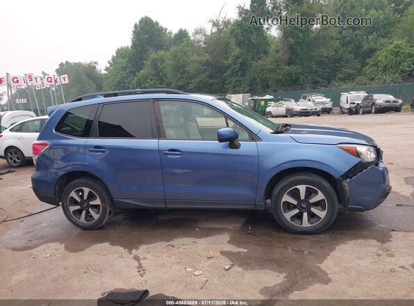 JF2SJAEC7HH532620 2017 SUBARU FORESTER Синий Вид задней части салона