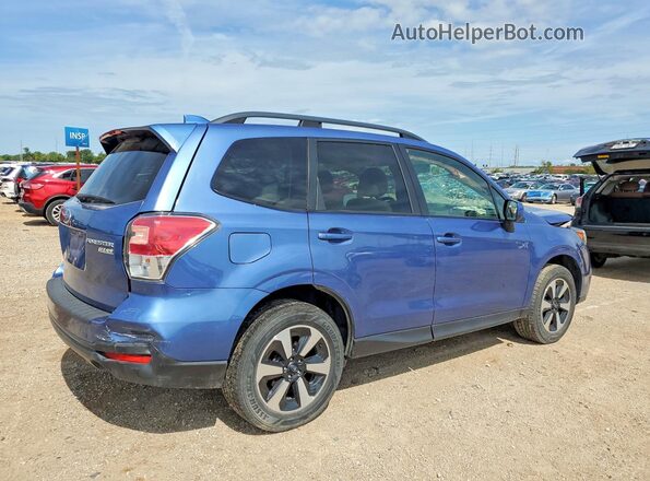 JF2SJAEC7HH548266 2017 SUBARU FORESTER Синий Задняя правая четверть