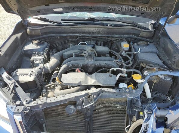 JF2SJAEC7HH548266 2017 SUBARU FORESTER Синий Вид подкапотного пространства