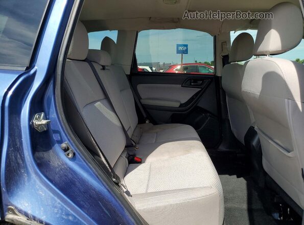 JF2SJAEC7HH548266 2017 SUBARU FORESTER Синий Вид задней части салона