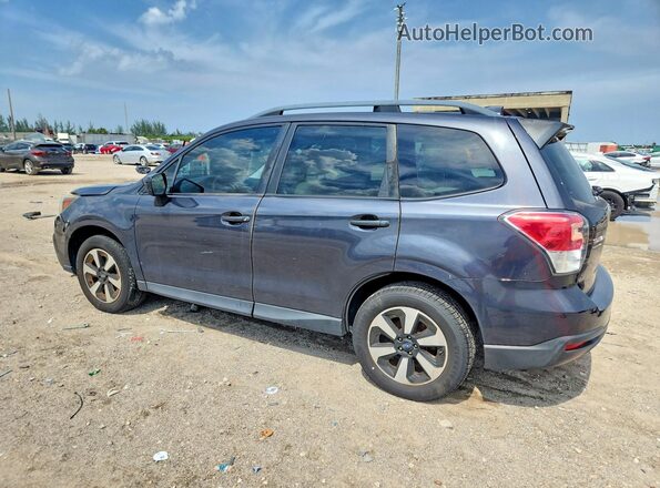JF2SJAEC7JH406294 2018 SUBARU FORESTER Black უკანა მარცხენა