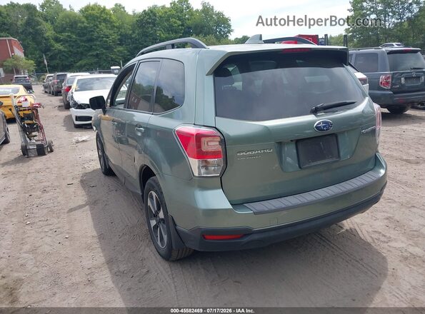 JF2SJAEC7JH557037 2018 SUBARU FORESTER Green Задня ліва чверть