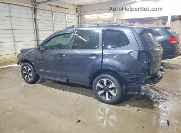 JF2SJAEC7JH585629 2018 SUBARU FORESTER Blue Rear left