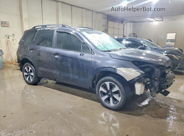 JF2SJAEC7JH585629 2018 SUBARU FORESTER Blue Front right