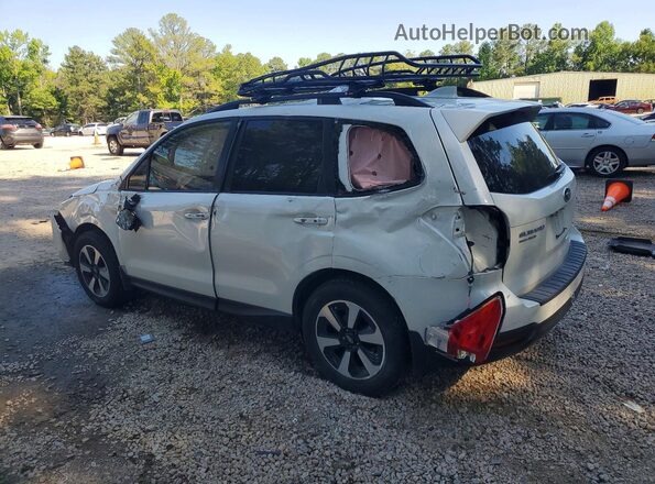JF2SJAEC7JH589406 2018 SUBARU FORESTER White Tył lewy