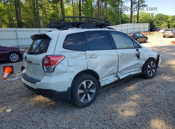 JF2SJAEC7JH589406 2018 SUBARU FORESTER White Tył prawy