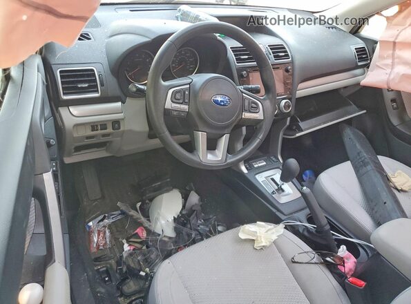 JF2SJAEC7JH589406 2018 SUBARU FORESTER White Widok deski rozdzielczej
