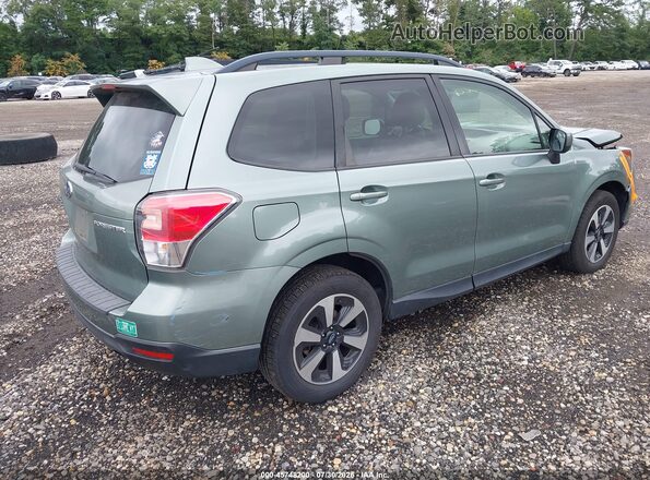 JF2SJAEC7JH617639 2018 SUBARU FORESTER Green Tył prawy