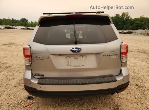 JF2SJAEC8HH455675 2017 SUBARU FORESTER Silver Widok z tyłu