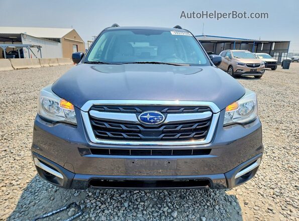 JF2SJAECXHH403562 2017 SUBARU FORESTER Charcoal წინა ხედი
