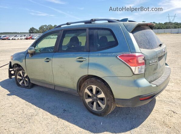 JF2SJAECXHH466449 2017 SUBARU FORESTER Зеленый Задняя левая четверть