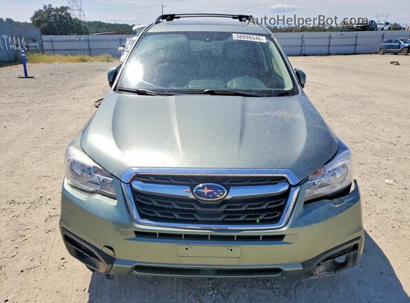 JF2SJAECXHH466449 2017 SUBARU FORESTER Зеленый Вид спереди