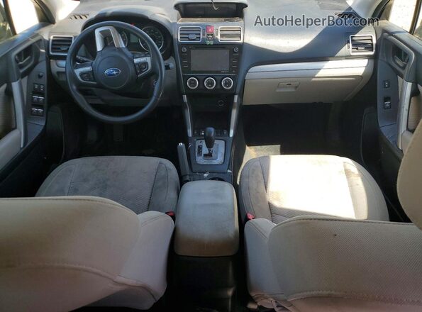 JF2SJAECXHH466449 2017 SUBARU FORESTER Зеленый Вид панели приборов
