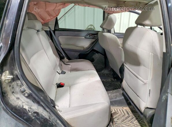 JF2SJAECXHH807767 2017 SUBARU FORESTER Charcoal Вид задньої частини салону