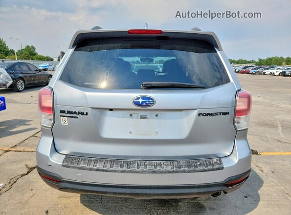 JF2SJAECXJH488263 2018 SUBARU FORESTER Серебряный Вид сзади