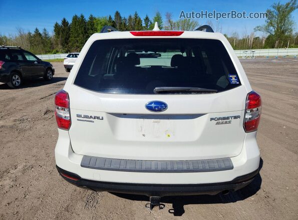 JF2SJAFC2GH515754 2016 SUBARU FORESTER Белый Вид сзади