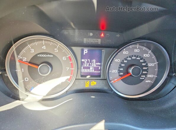 JF2SJAFC2GH515754 2016 SUBARU FORESTER Белый Вид щитка приборов