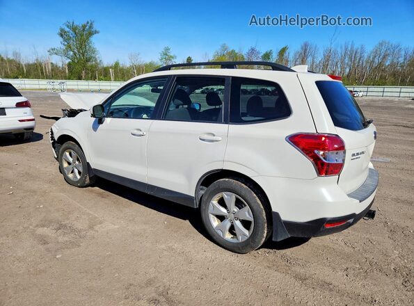 JF2SJAFC2GH515754 2016 SUBARU FORESTER Белый Задняя левая четверть