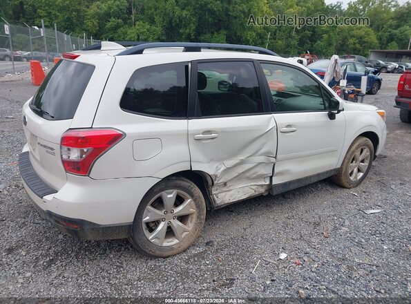 JF2SJAFC3GH468105 2016 SUBARU FORESTER White Задня права чверть
