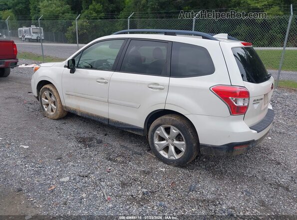 JF2SJAFC3GH468105 2016 SUBARU FORESTER White Задня ліва чверть