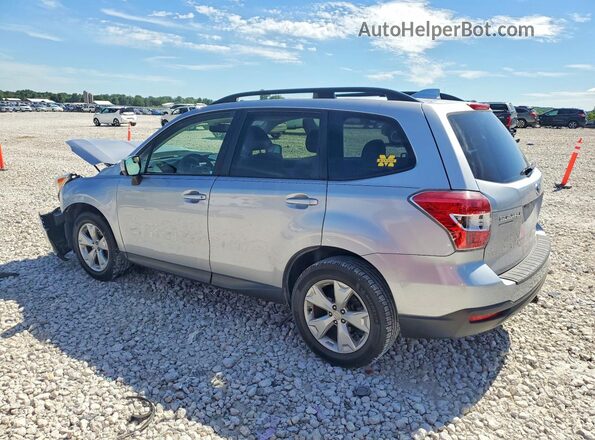 JF2SJAFC3GH485339 2016 SUBARU FORESTER Серебряный Задняя левая четверть