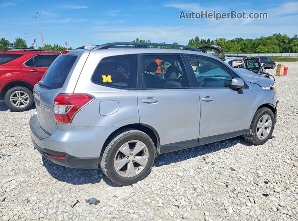 JF2SJAFC3GH485339 2016 SUBARU FORESTER Серебряный Задняя правая четверть