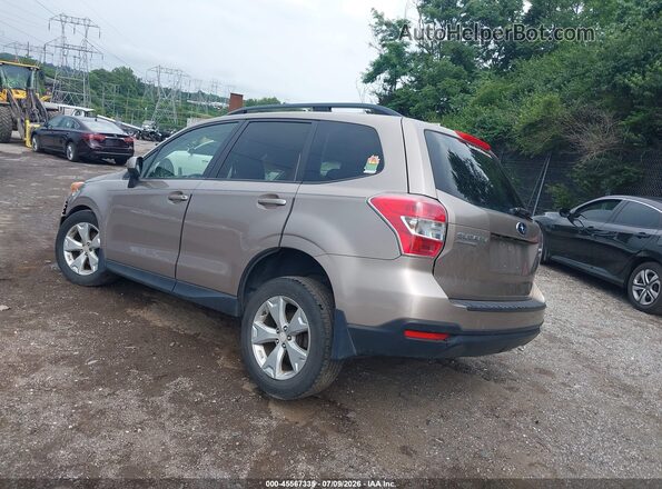 JF2SJAFC3GH520705 2016 SUBARU FORESTER Gold Tył lewy