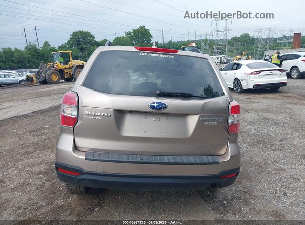 JF2SJAFC3GH520705 2016 SUBARU FORESTER Gold 