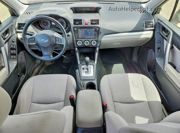 JF2SJAFC3GH528514 2016 SUBARU FORESTER Burgundy Dashboard view