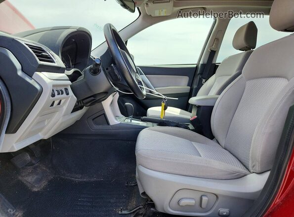 JF2SJAFC3GH528514 2016 SUBARU FORESTER Burgundy Front interior view