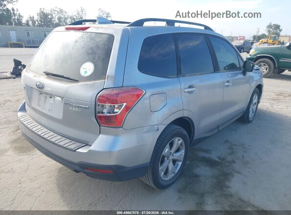 JF2SJAFC3GH563067 2016 SUBARU FORESTER Silver Tył prawy