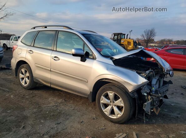 JF2SJAFC3GH565496 2016 SUBARU FORESTER Silver წინა მარჯვენა